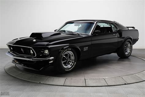 Raven Black 1969 Ford Mustang