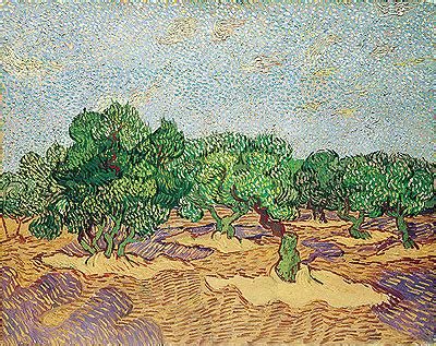 Olive Orchard | Vincent van Gogh | Painting Reproduction 1182 | TOPofART