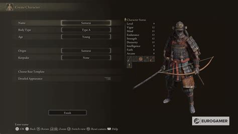 Elden Ring Samurai build stats, equipment recommendations | Eurogamer.net