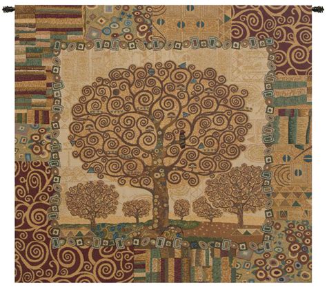 Gustav Klimt Tree of Life Belgian Wall Tapestry – Quality Tapestries Inc.