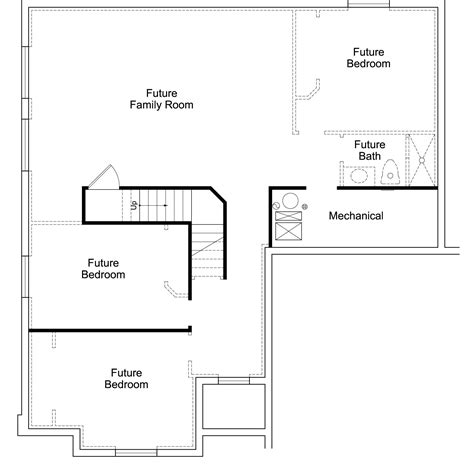 Ivory Homes Monaco Basement | Floor plans, House floor plans, How to plan