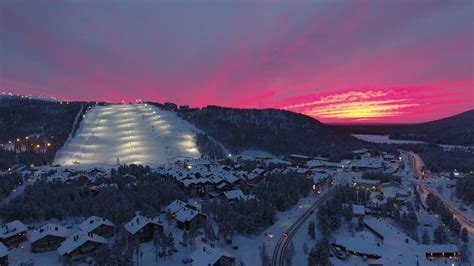 Levi, Kittilä, Finland 2016/2017 #droneilecom #4K - YouTube