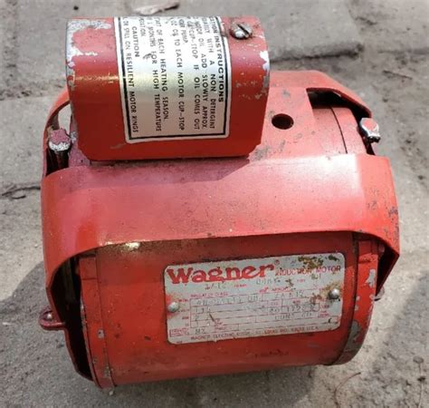WAGNER INDUCTION MOTOR rb 1/12 HP 1725 RPM 115v CONT 48-53133 armstrong pumps $200.00 - PicClick