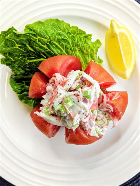 The Best Imitation Crab Seafood Salad - About a Mom