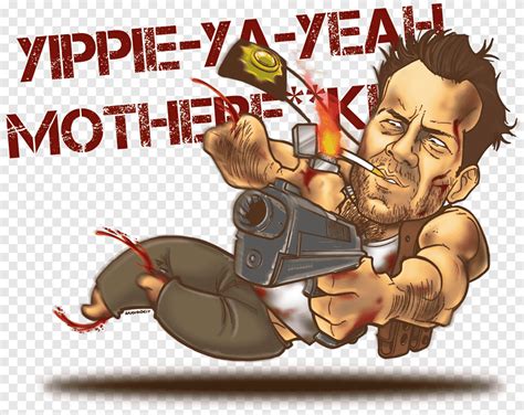 Free download | John McClane Die Hard Film poster Art, bruce willis, hand, vertebrate png | PNGEgg