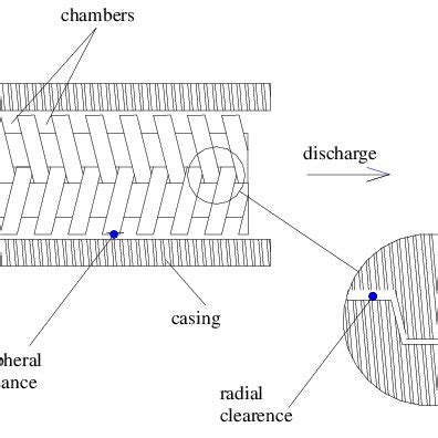 Twin-screw multiphase pump: working principle and clearances. | Download Scientific Diagram