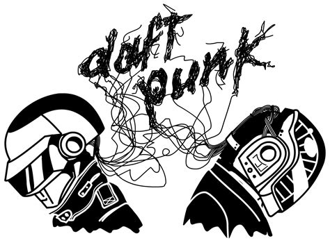 Daft Punk Drawing at GetDrawings | Free download