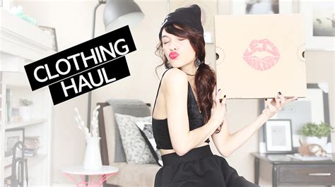 Clothing Haul Video