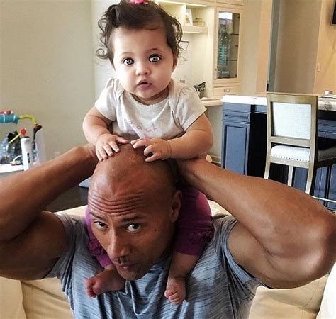 The Rock Dwayne Johnson Kids