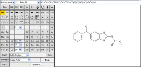 The PubChem Chemical Structure Sketcher. | Download Scientific Diagram