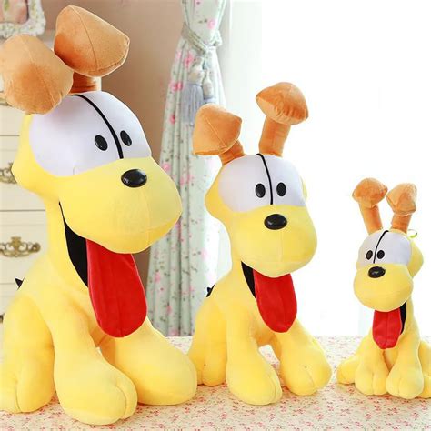 Garfield Plush Toy With Cute Cartoon Pluto Dog Doll Lovely Toys Sitting Stuffed Animals For Kids ...