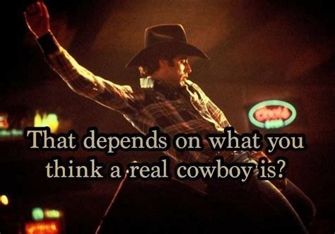 A Cowboy at Heart. Urban or Country, it don't matter... | Urban cowboy movie, Urban cowboy ...