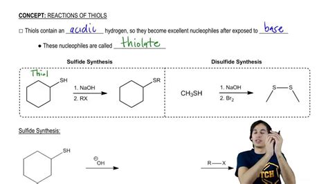 Reactions of Thiols - YouTube