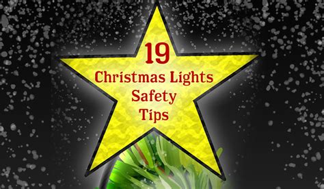 19 Christmas Lights Safety Tips (Infographic) - Indigo Electrical