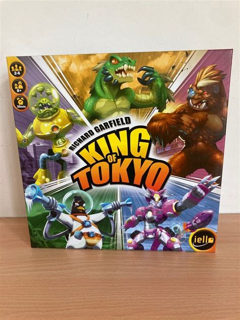 King of Tokyo + Power Up expansion, Hobbies & Toys, Toys & Games on Carousell