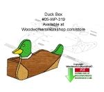 Duck Box Downloadable Woodworking Pattern - WoodworkersWorkshop