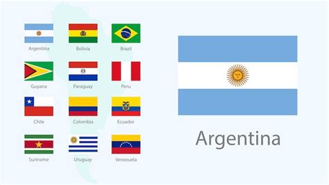 Conjunto de banderas de países de América del Norte en proporción 23 ...