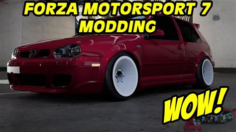 FORZA MOTORSPORT 7 MODDING - YouTube