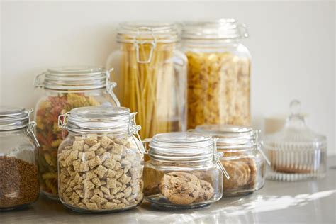 The Best Dry Food Storage Containers of 2023 | Dry food storage, Glass food storage jars, Pantry ...