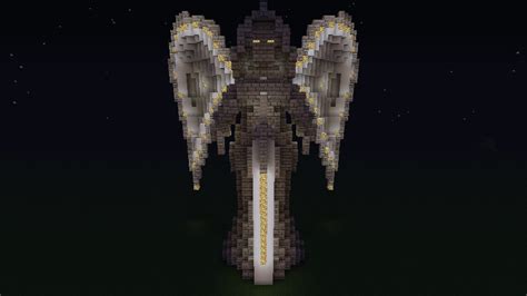 Angel Statue Minecraft Map