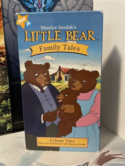 Nick JR Little Bear VHS Family Tales Vintage 1997 4 Classic Tales Maurice Sendak 97368377837 | eBay