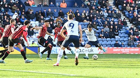 Match Report: PNE 2 AFC Bournemouth 1 - News - Preston North End