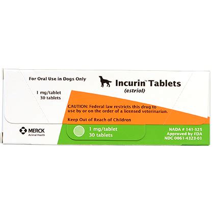 Incurin Tablets for Dogs - PetMedMart | Pet Pharmacy