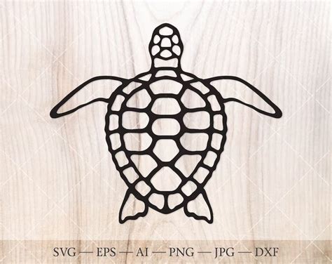 Sea Turtle SVG. Turtle Clipart, Stencil Svg. Ocean Turtle Svg. Turtle Die Cut File - Etsy ...