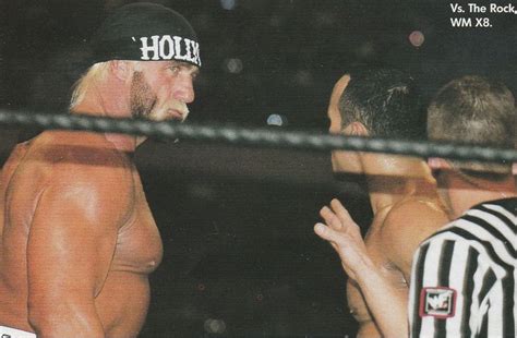 Hollywood Hulk Hogan vs. The Rock at Wrestlemania 18 | Hulk hogan, The ...