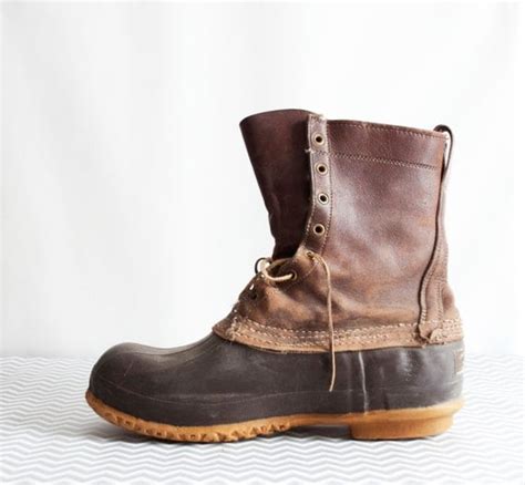 Vintage LL Bean Boots Men's 1960s or 1970s by littleeyedesigns