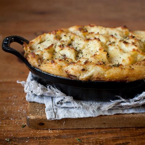 Chicken and Mushroom Shepherd's Pie with Parsnip Mash Recipe - Melissa Rubel Jacobson