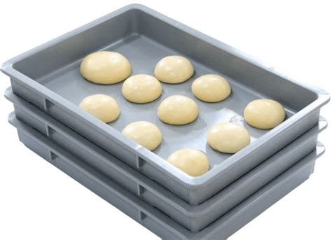 Plastic dough trays, pizza dough tray with lid Wholesale