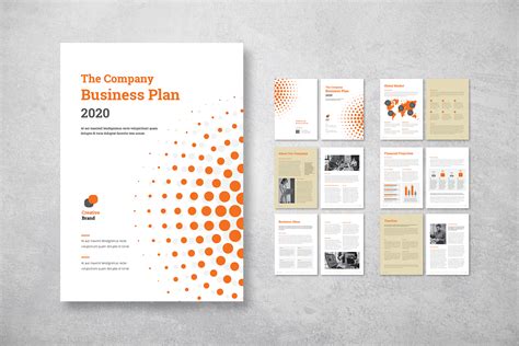 Business Plan Template Graphic by uicreativenet · Creative Fabrica