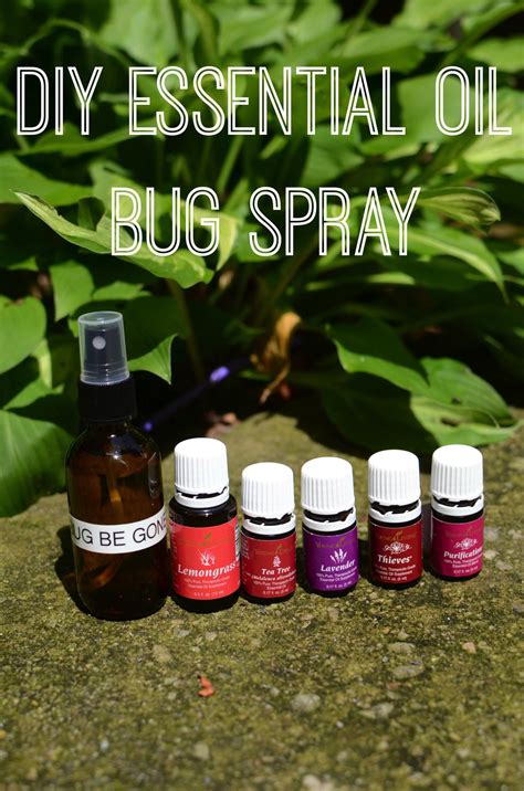 DIY Essential Oil Bug Spray