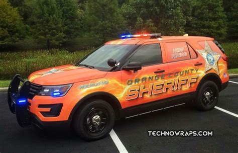 Orange County Sheriff Dept. Interceptor Utility | Police cars, Police truck, Ford police