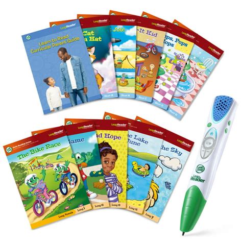 LeapFrog LeapReader Learn-to-Read 10-Book Mega Pack With LeapReader Stylus - Walmart.com ...