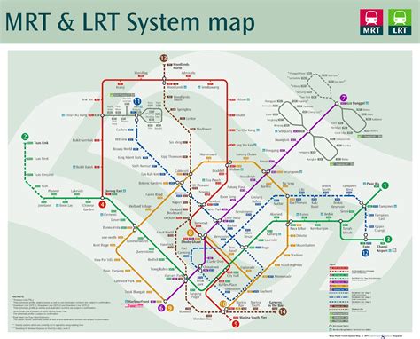 Map Of Singapore Metro Metro Lines And Metro Stations Of Singapore | My ...