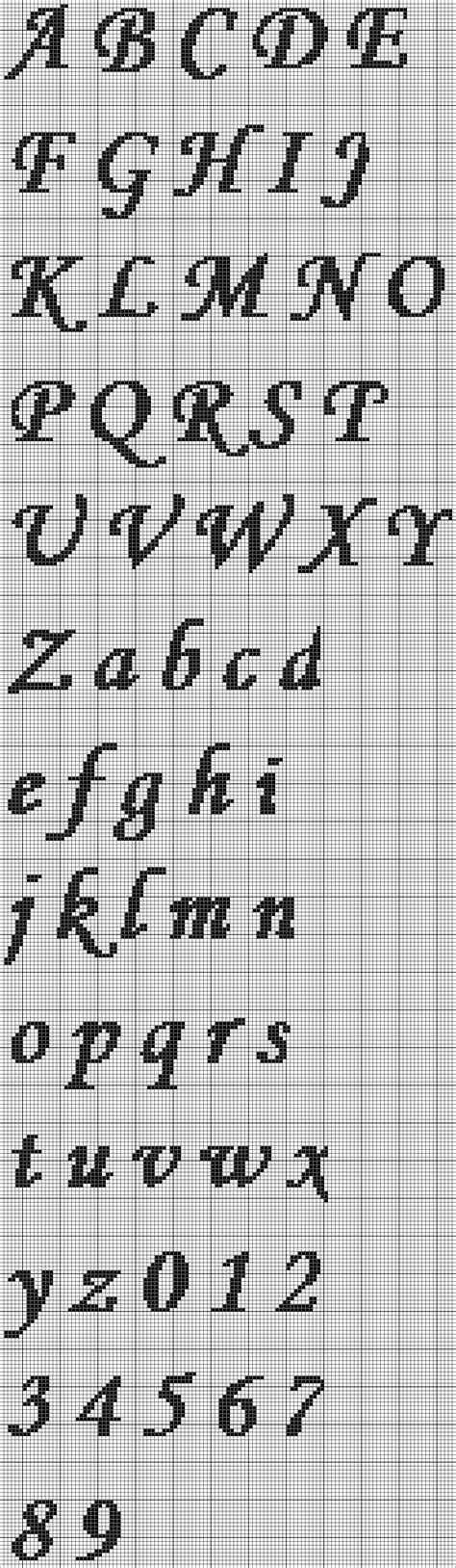 Free Cross Stitch Patterns Alphabet