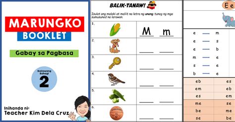 MARUNGKO BOOKLET (PART 2) - Free Download - DepEd Click