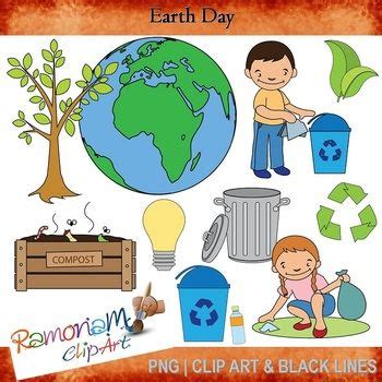 Earth Day Clip art | Earth day clip art, Earth day activities, Earth day