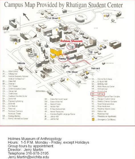 Wichita State University Campus Map Pdf - Printable Map