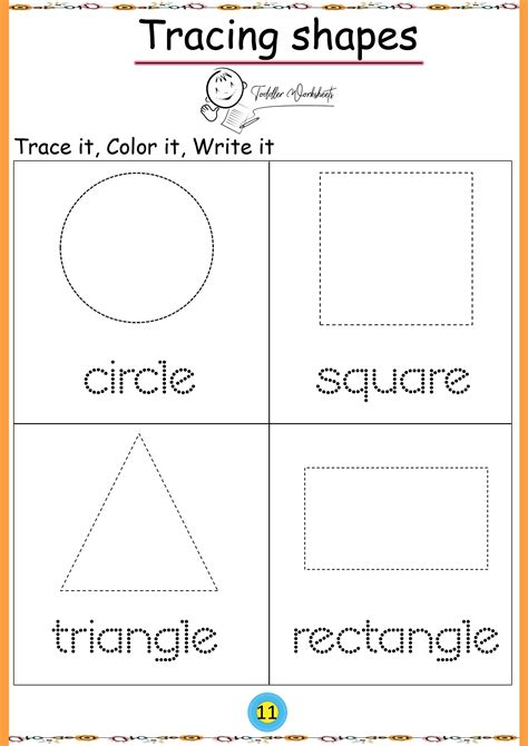 free printable tracing shapes worksheets name tracing generator free ...