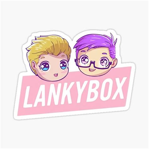 Lankybox Stickers | Redbubble