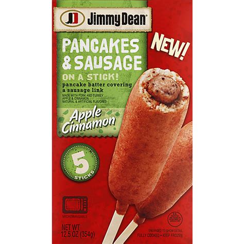 Jimmy Dean Pancakes & Sausage, On a Stick, Apple Cinnamon | Pick 5 ...