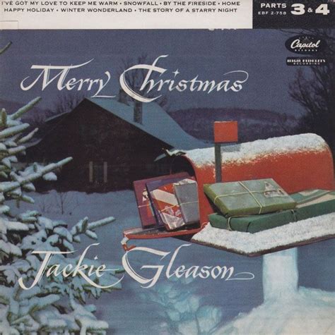 Jackie Gleason And His Orchestra - Merry Christmas (1956) | Jackie gleason, Soulful christmas ...