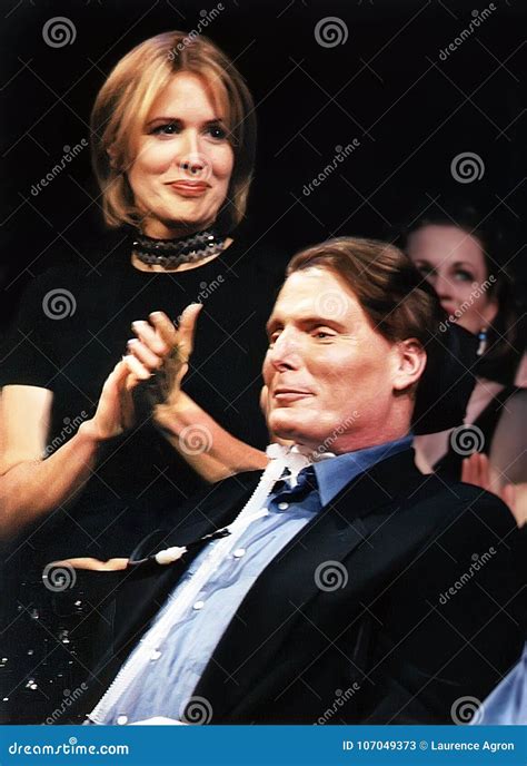 Dana Reeve and Christopher Reeve Editorial Stock Photo - Image of days, activist: 107049373