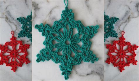 Collection of The Best Free Snowflake Crochet Patterns | Crochet snowflake pattern, Crochet ...