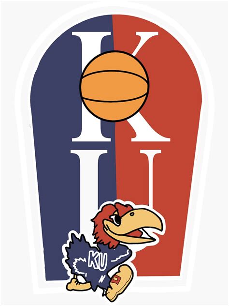 "Rock Chalk Jayhawk" Sticker for Sale by Molski | Redbubble