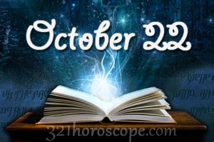 October 22 Birthday horoscope - zodiac sign for October 22th