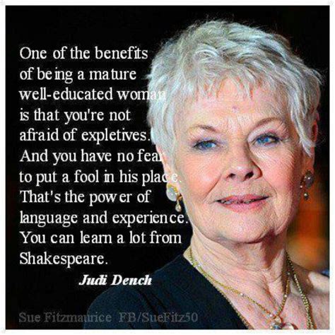 JUDI-DENCH-QUOTES, relatable quotes, motivational funny judi-dench-quotes at relatably.com